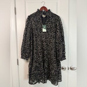 Tuckernuck Black and Gold Long Sleeve Dress. Never worn. Tags intact.